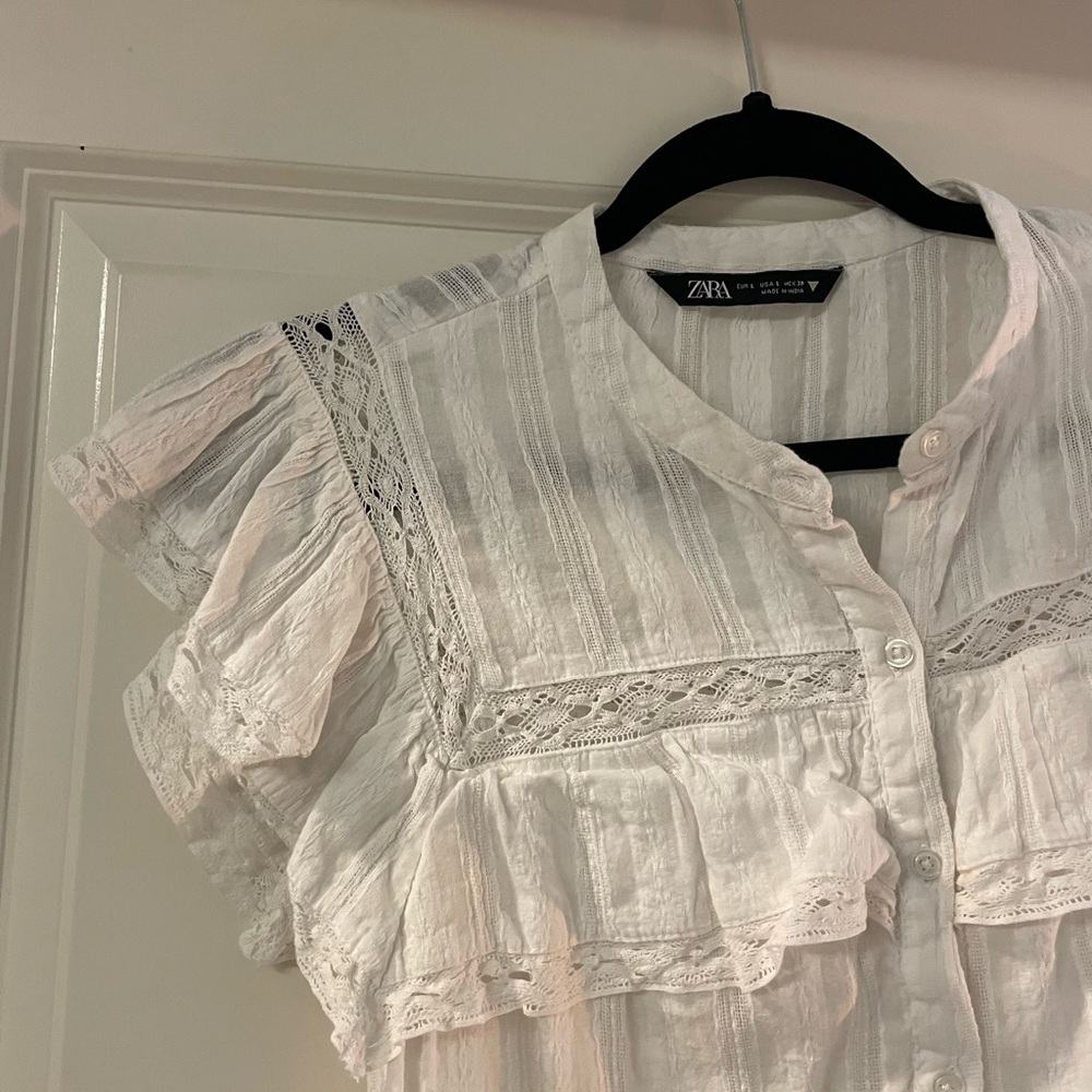 Zara Ruffle Top - Picture 6 of 6